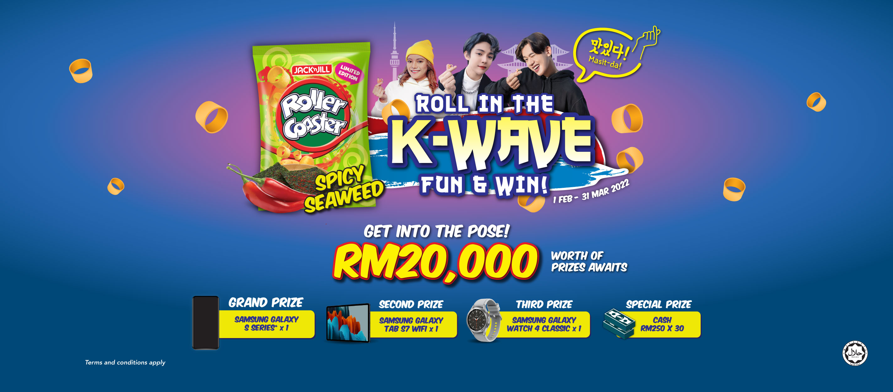 JACK ‘n JILL Roller Coaster Roll In The K-Wave Fun & Win! Contest